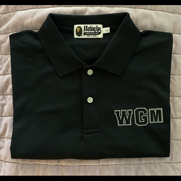MENS BATHING APE POLO ❤️‍🔥 LARGE ONLY